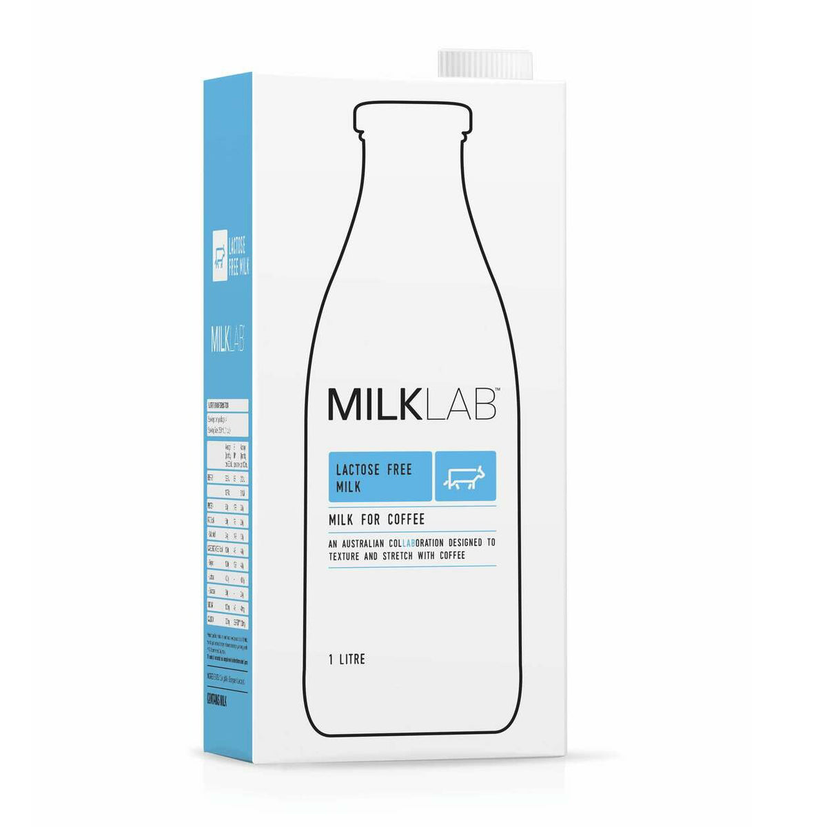 Milklab Lactose Free 12 x 1 litre cartons